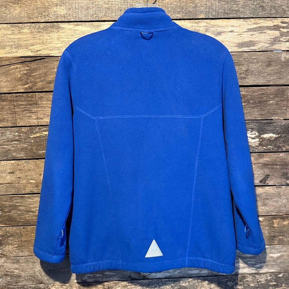 💰BOGO FREE L.L. Bean Full Zip Fleece Jacket Coat L 14-16 - Picture 3 of 10